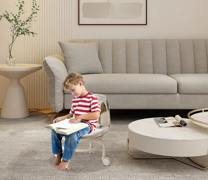 Acrylic 360° Rotatable Transparent Chair By GHARBAAR