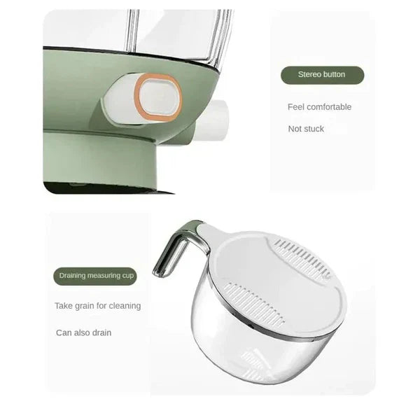 6-Slot Rotatory Grains & Egg Storage Bucket
