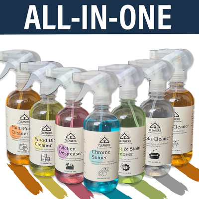 The All-in-One | Pack of 7 Bottles | Cleaners