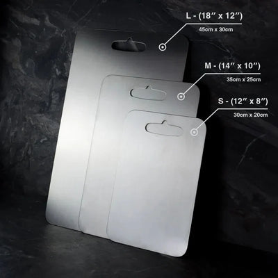 Multi-Function Stainless Steel Cutting Board