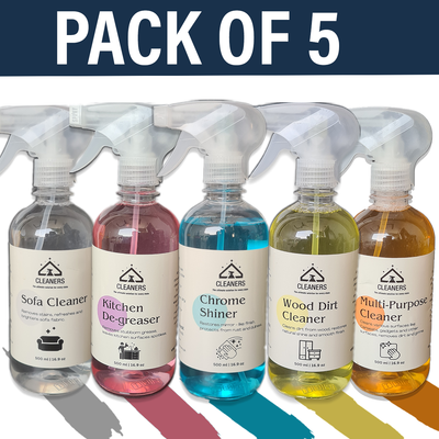 The Ultimate Clean Kit - Pack of 5 Bottles | Cleaners
