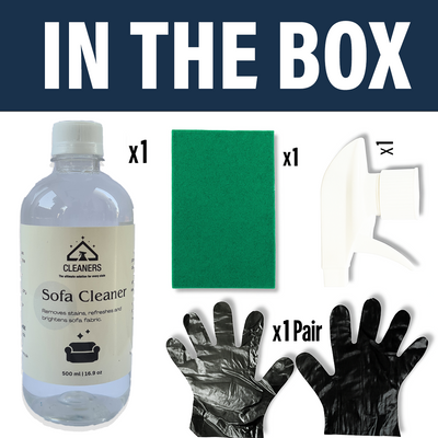 Sofa Fabric Stains Cleaner with Kit 500ml | Cleaners