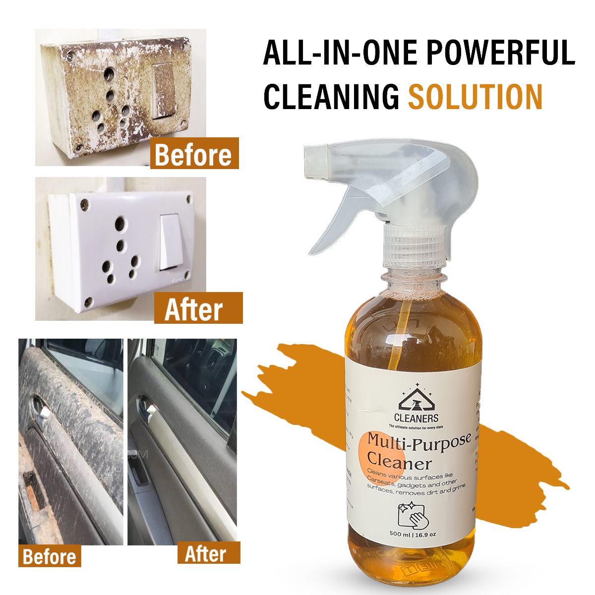 Multi-Purpose Cleaner with Kit 500ml | Cleaners